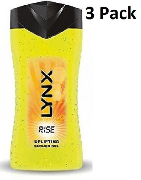 3 x Lynx Uplifting Shower Gel 250ml - Rise