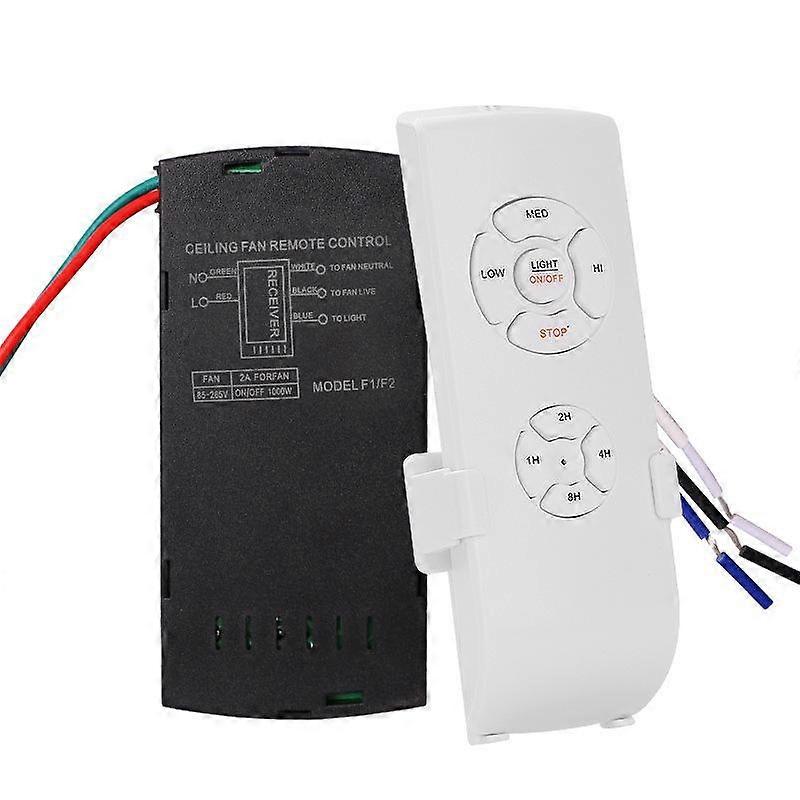 Universal Deckenventilator Lampe Fernbedienung Kit 85-265V Timing Wireless Control Switch Angepasste Windgeschwindigkeit Sender Empfänger