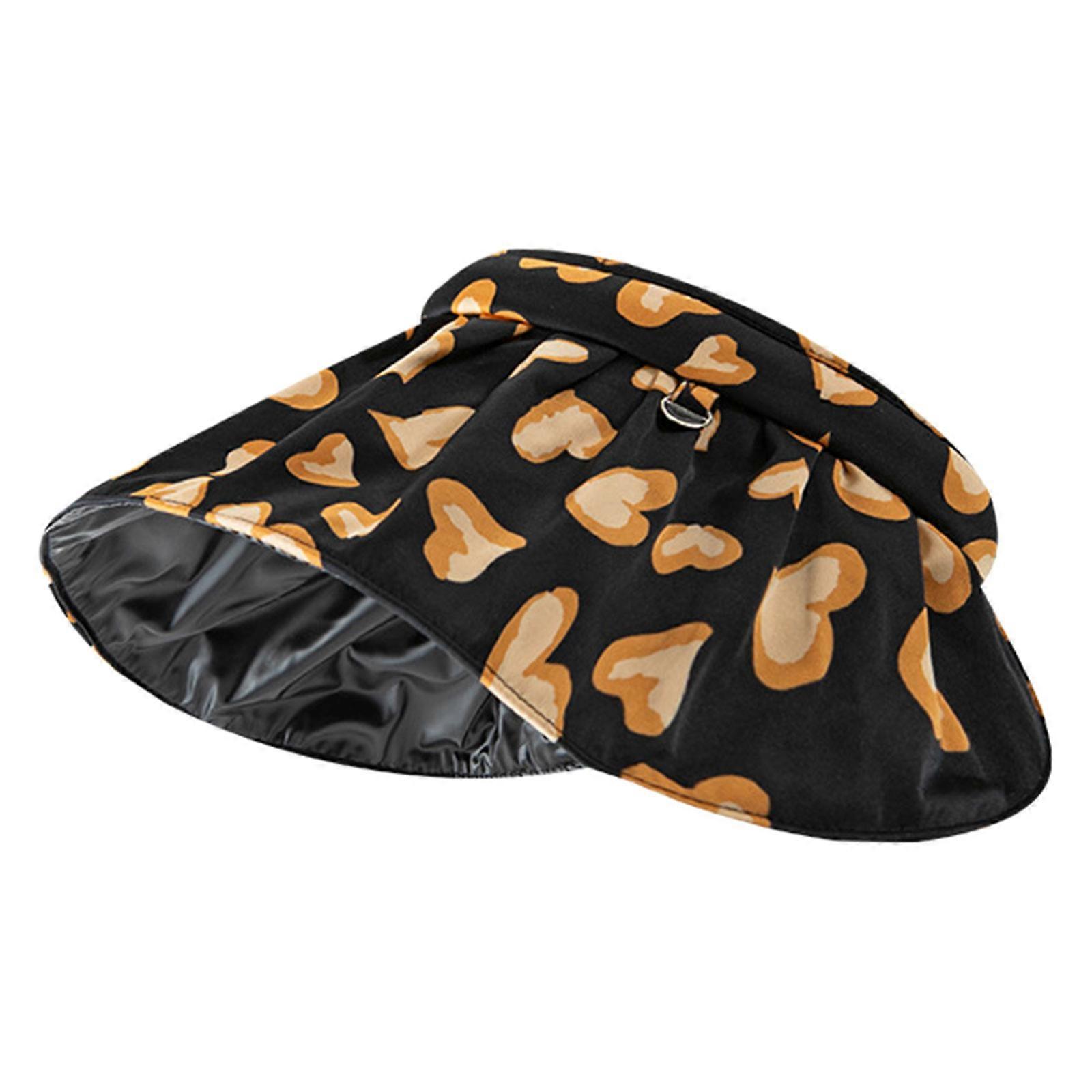Empty Top Nylon for Shell Hat Multi-color Wide Brim for Shell Hat Breathable Soft Fisherman Cap Unisex for Cycling Hikin  Black and yellow