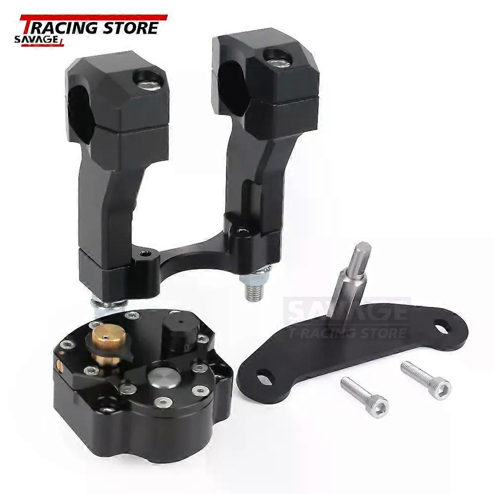 Applicable 2024 Steering Damper Stabilizer For VOGE 525DSX DS525X Valico 525 Motorcycle Steering Shock Absorber Control Kit Handlebar Riser