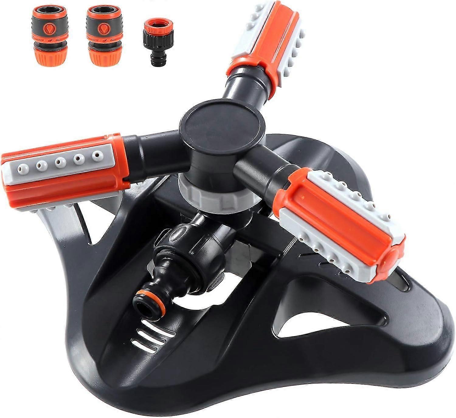 3-Arm 360 Rotating Automatic Lawn Sprinkler Watering Irrigation