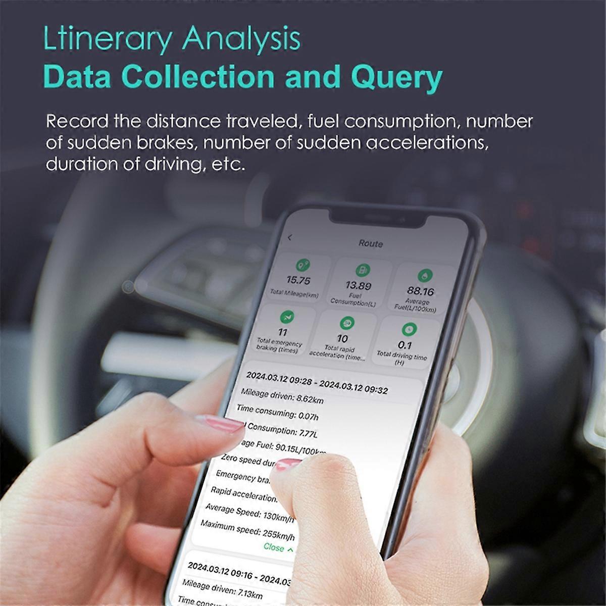 Car Diagnostic Instrument Bluetooth Connection OBD II