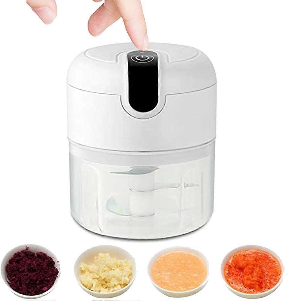 Electric Garlic Chopper, Portable, Child-Proof Protection
