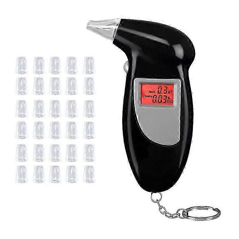 Portable alcohol tester, breath alcohol tester, household breathing apparatus(with 30 mouthpieces) Edition a