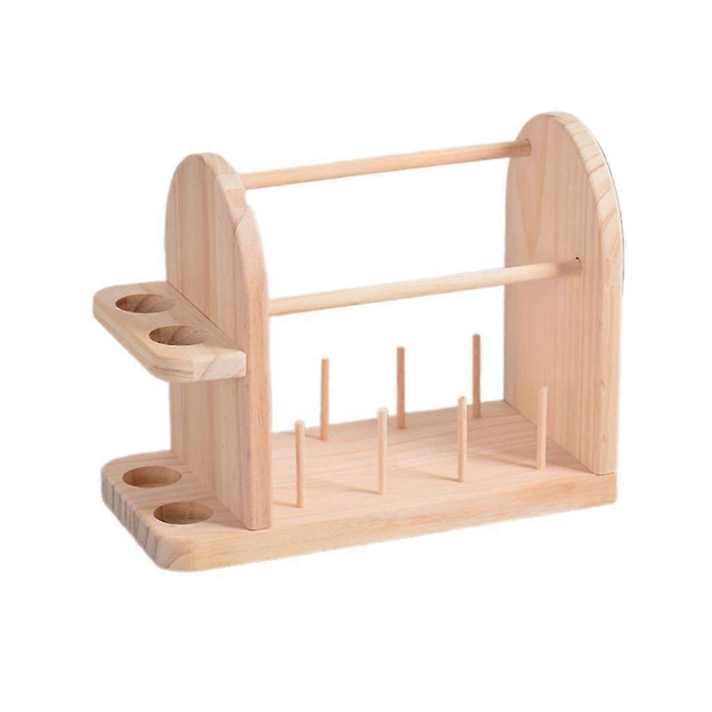 Yarn Holder Thread Rack Organizers Knitting Needle Storage Holder Knitting Tool