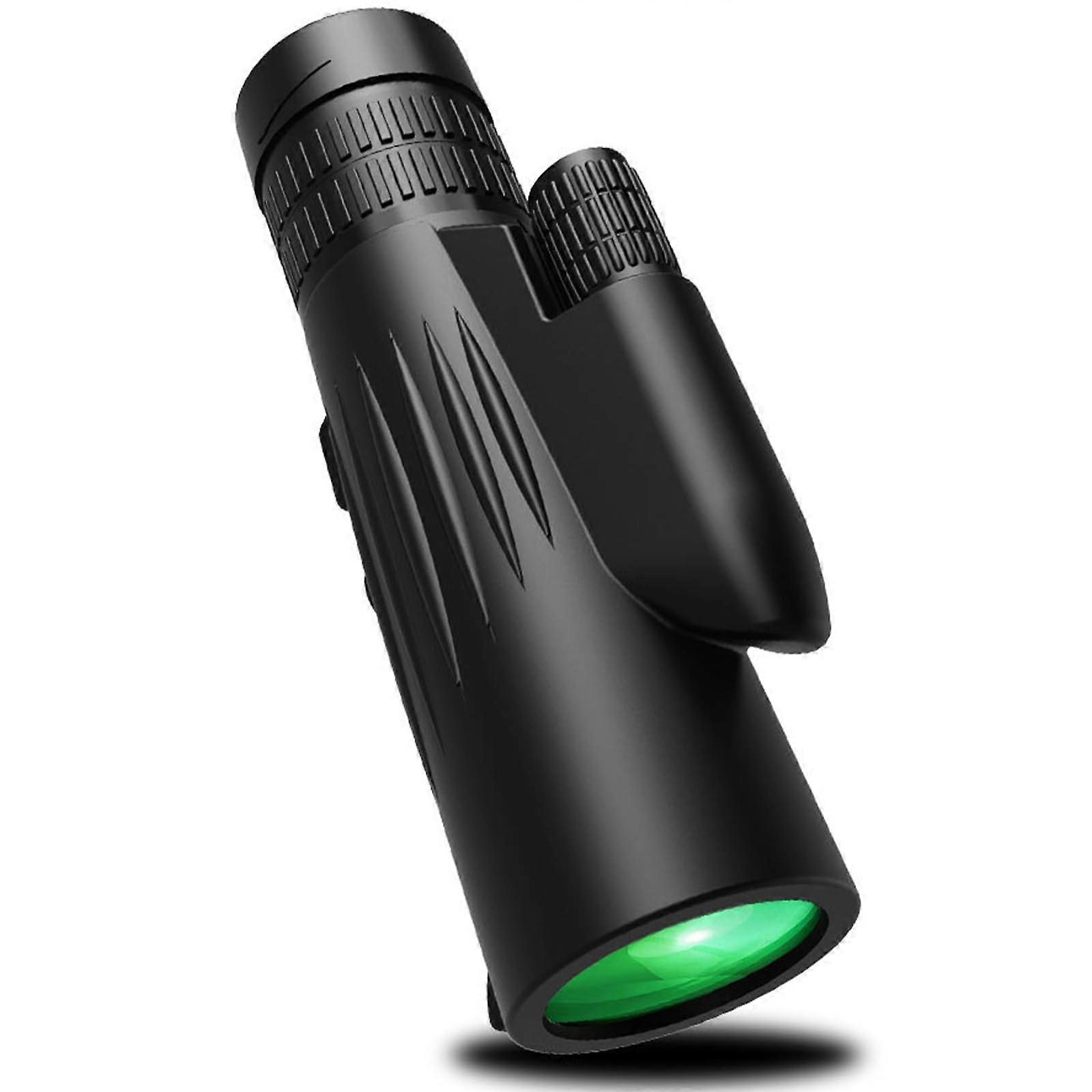 10-30x42 Zoom Monocular Telescope - High Powered HD Compact for Bird Watching BAK-4 Prism