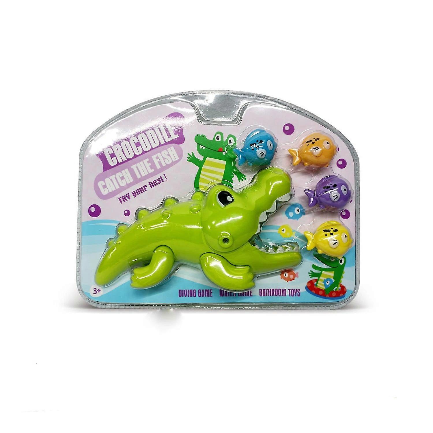 Crocodile Bath Toy - Fishing Water Game For Toddlers