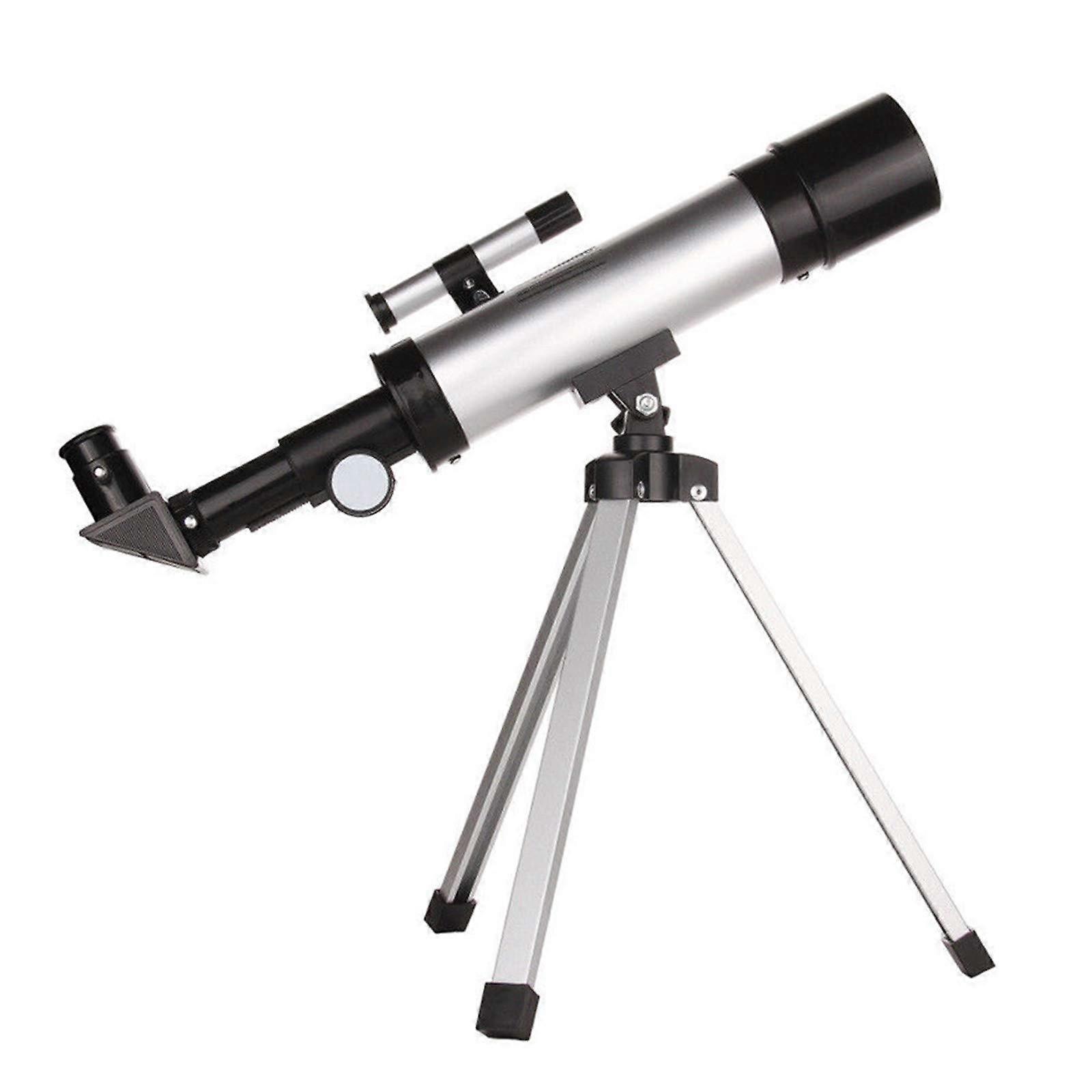Monocular 360/50mm Refracting Astronomical Telescope, with A Tripod Space Telescope Monocular Refractometer Beginner Telescope