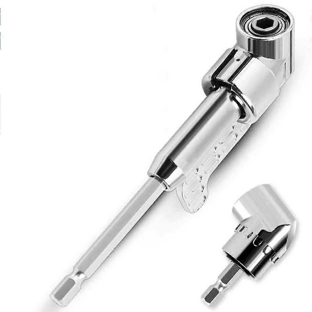 Cordless Drill Right Angle Screwdriver Head 105 Degree Universal Long Soft Shaft Attachment