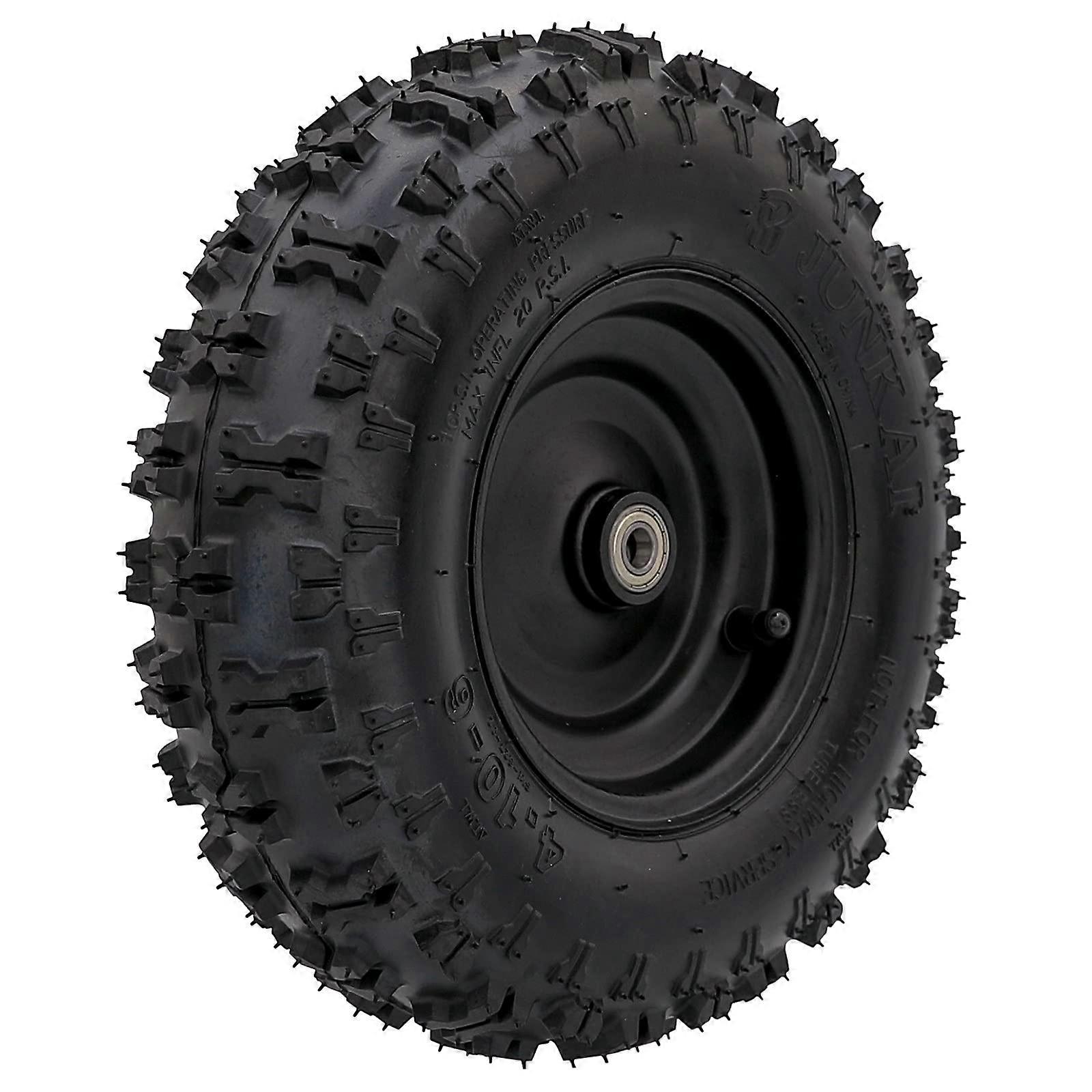 前 4.106 轮胎和轮辋和 12 毫米轴承 6' 卡丁车车轮 4.10x6 4106 无内胎轮胎