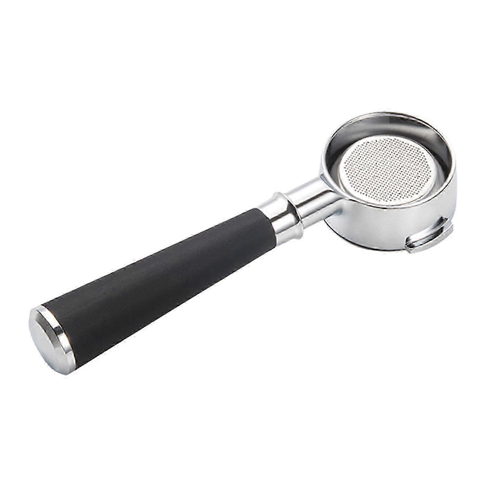 51mm Bottomless Portafilter with Alloy Handle & Tamper, Professional Espresso Accessories for Cafe Beginners