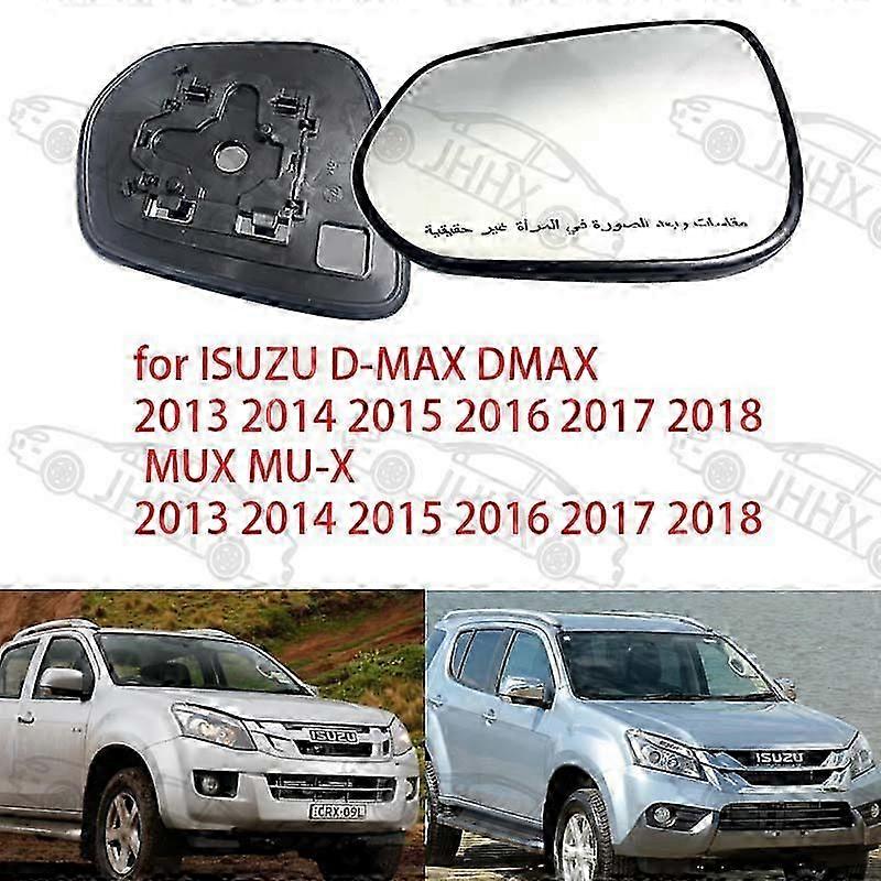 Compatible D-max 2013-2018mux 2013-2018 Rear View Mirror Reversing Mirror Reflective Mirror