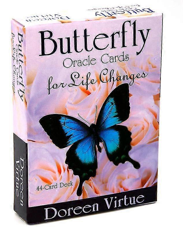 Les sorcières littéraires Oracle Cartes Tatouage Tarot Cartes Carte de Tarot Romantique Pdf Guide Divination Tarot Deck Pour Femmes 44 PAPILLON