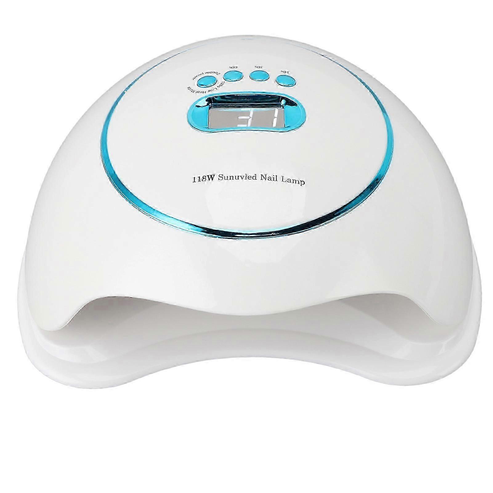 Nail Dryer Lamp High Power Automatic Sensor Small Portable Multifunctional Fast UV Nail Lamp for Home Salon 100240V EU Plug