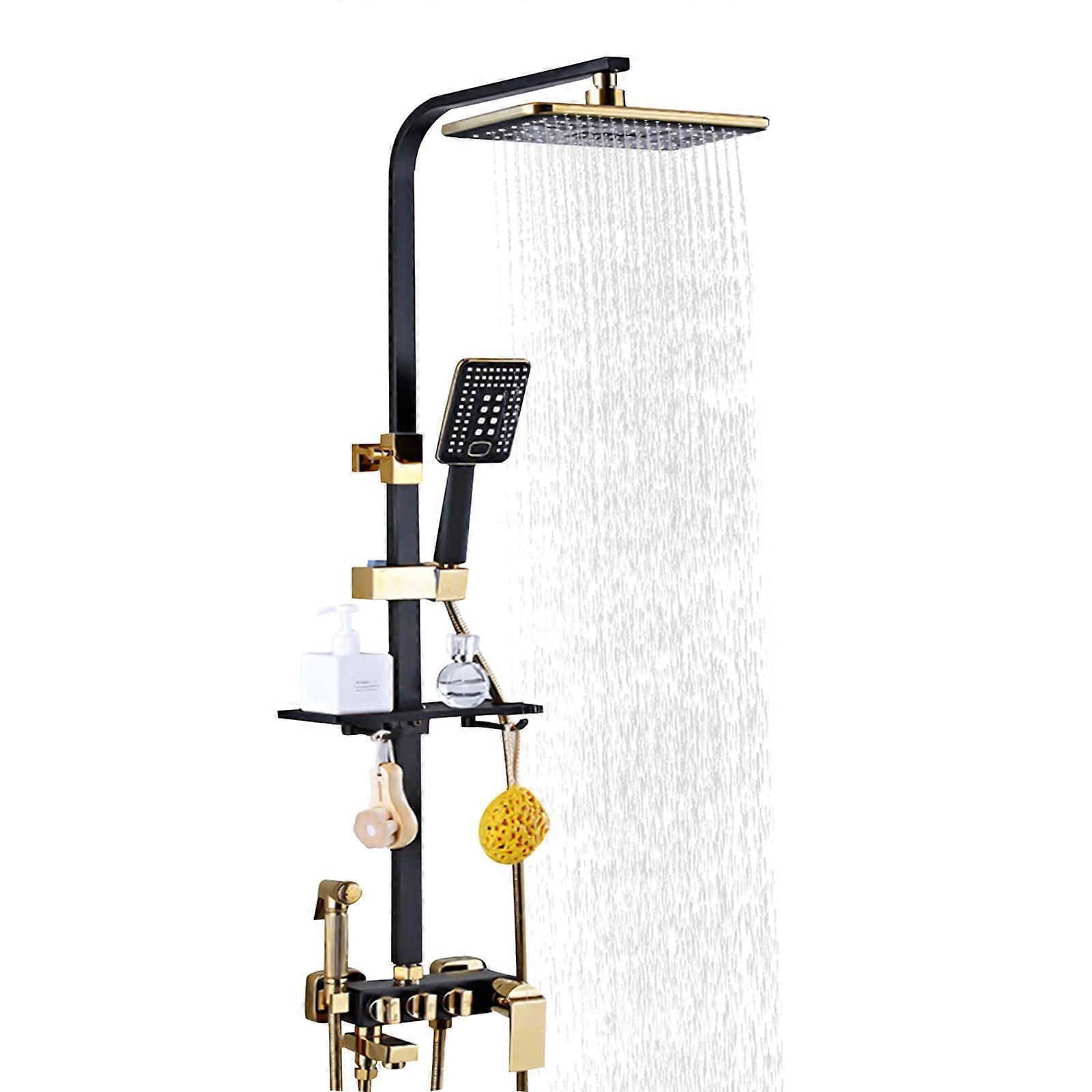 Rain Shower Shower Set Shower System Suitable for Hotels, Bathing Centers