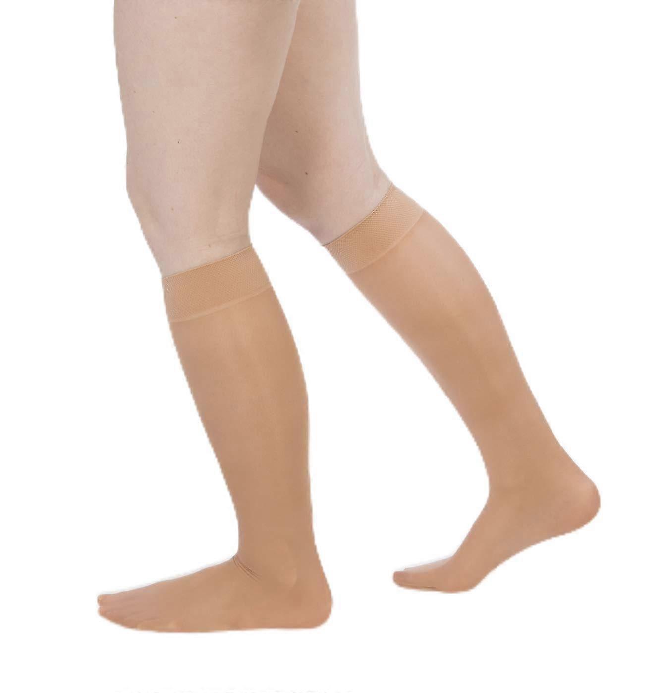 Allegro 1520 mmHg Essential 16 Sheer Compression Support Hose Knee High, Closed Toe, Compression Stockings for Women