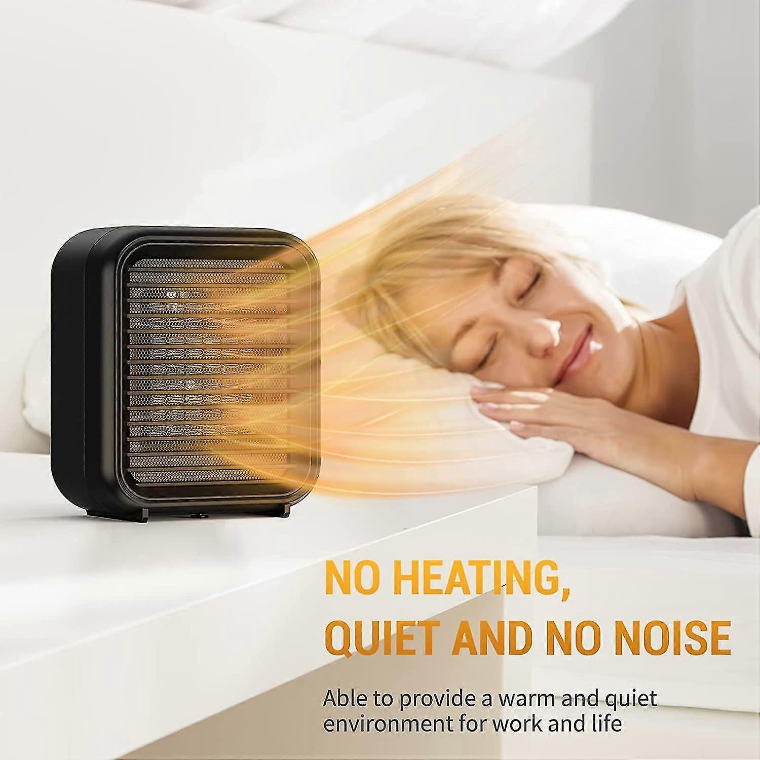 800w Mini Ceramic Heater,2 Power Levels