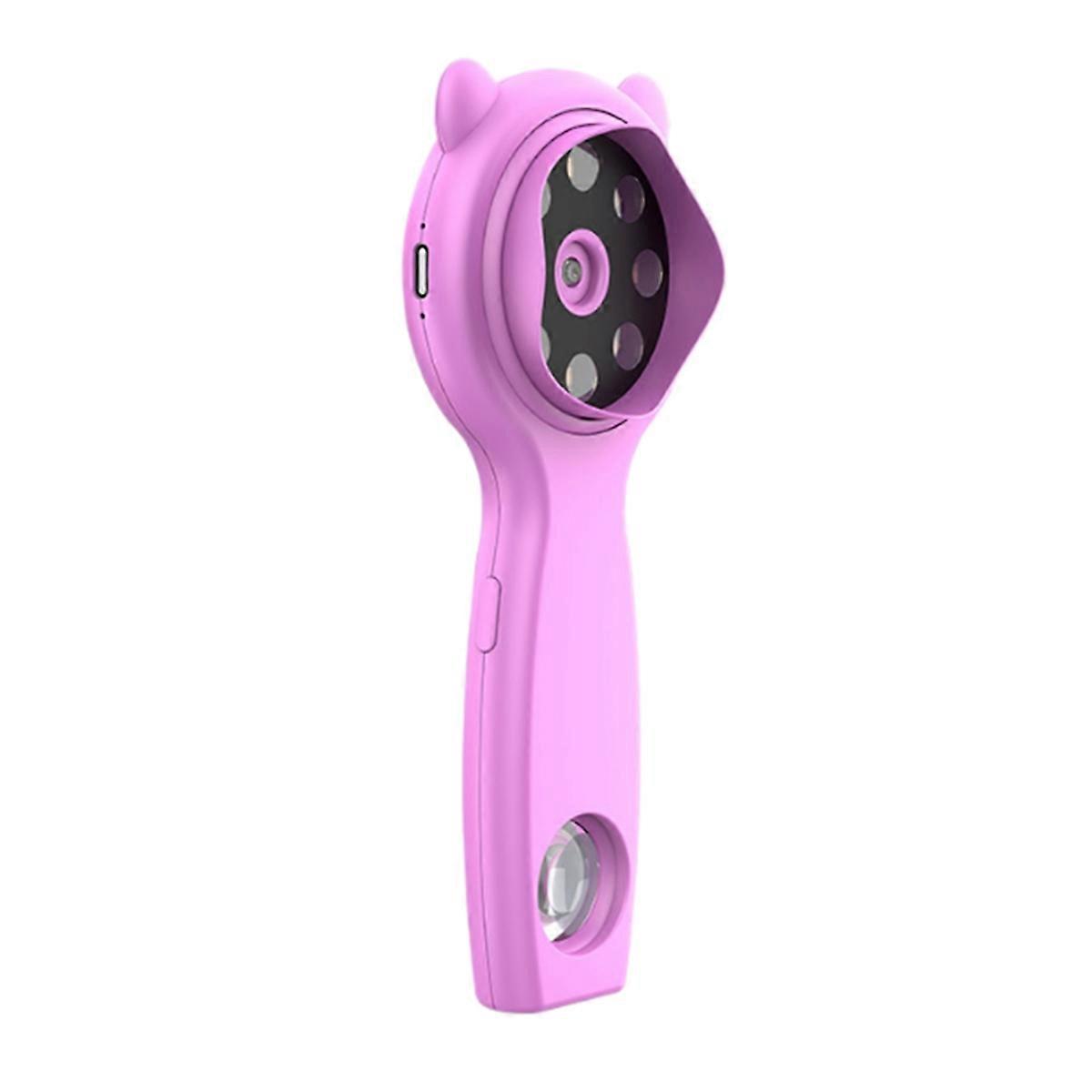 Hand Held Microscope HD Magnification Magnifier Two Lens Multi-Functional Magnifying Glass Support