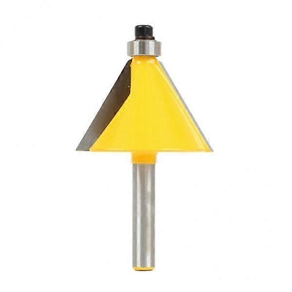 2x 11.25/15/22.5/30/45 Degree Chamfer & Bevel Edging Router Bit Woodworking