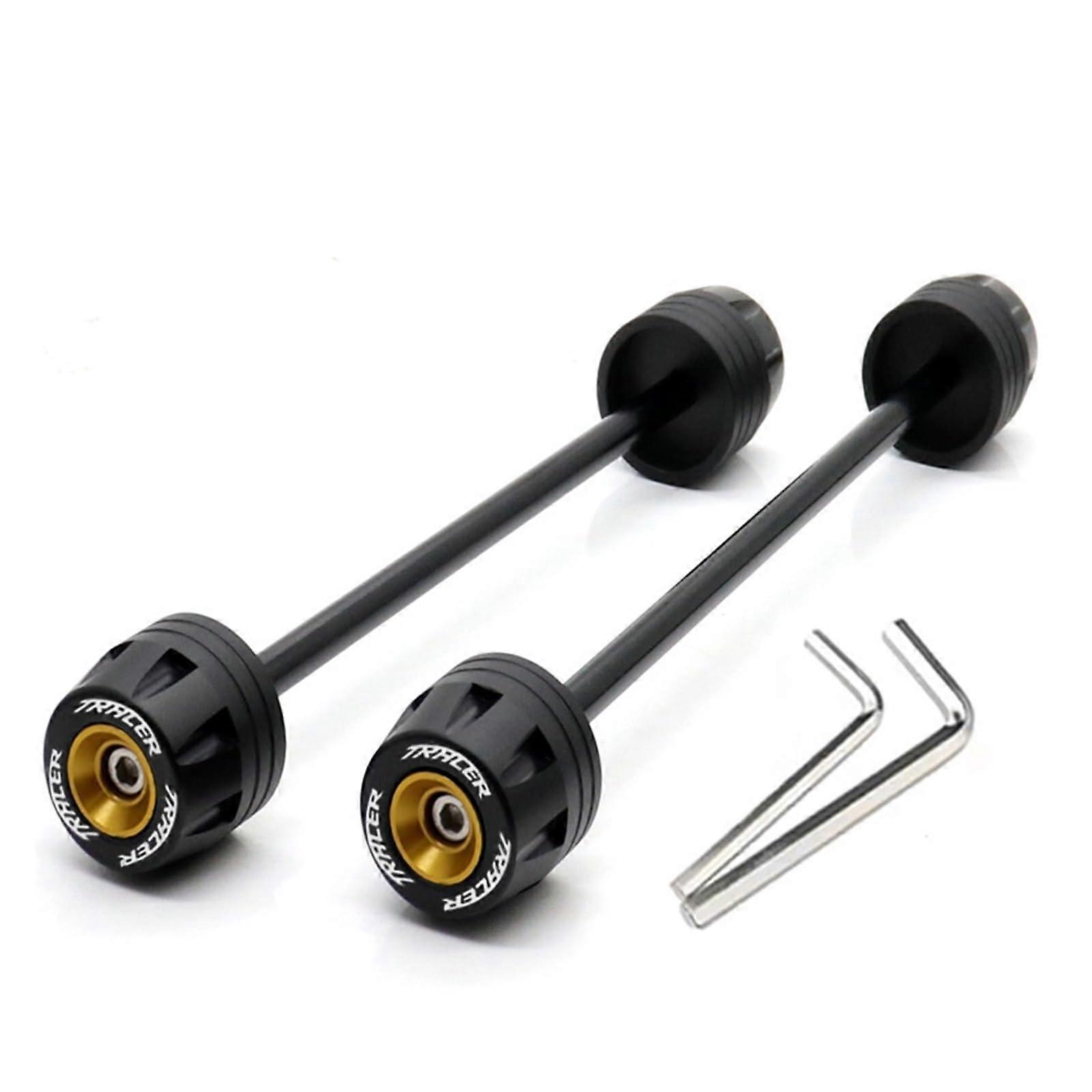 Rear Front Axle Fork Crash Sliders For MT-09 Tracer 900 GT Motorcycle Wheel Protector Gold