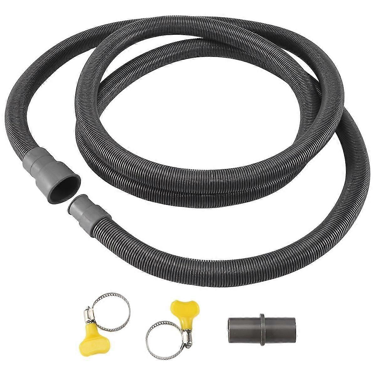 Automatic Drum Washing Machine Drain Pipe Drain Hose Fittings, 3 Meter