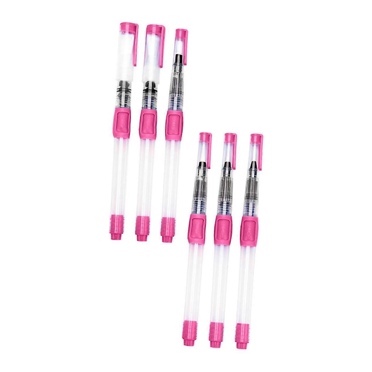 Water Storage Pen Set - 3 Sets of No Mess Watercolor Drawing Pens for Artists, Creative Painting, and Easy Blending