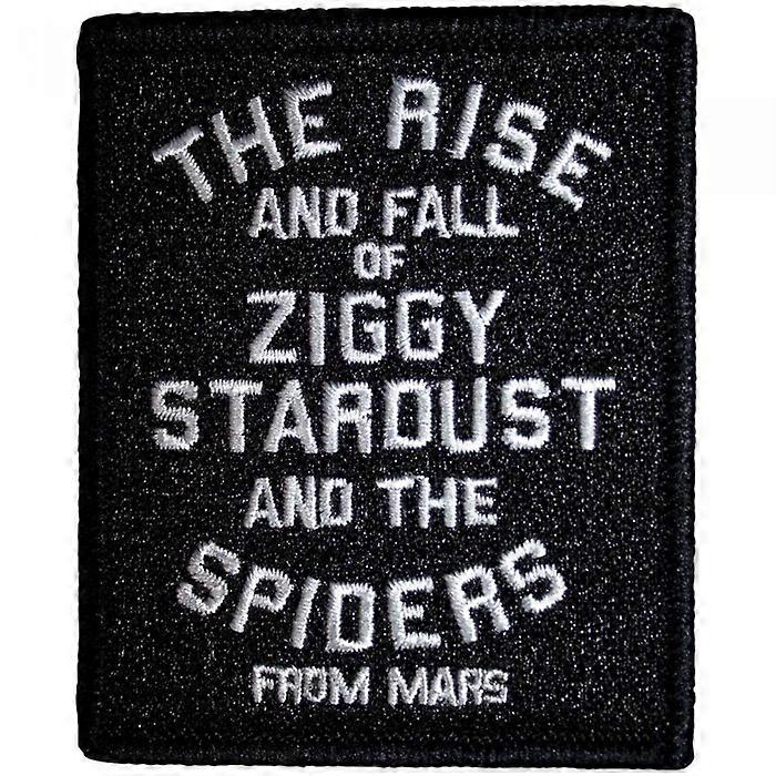 David Bowie The Rise and Fall of Ziggy Stardust Iron On Patch
