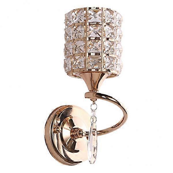 2X Lichtleuchter Glas Wandleuchte Leuchte E27 Gold