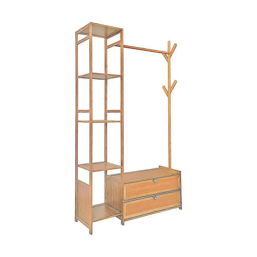 Randy & Travis Machinery 100Cm Clothes Rack Stand Storage Shelves Modern Coat Tree Racks & Hooks