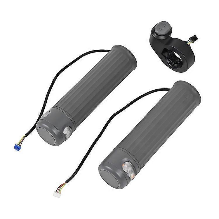 LYP4056 1Pair Handlebar Grips Compatible For Xiaomi Electric Scooter 4 Pro Plus / 4 Pro Max Handlebar Cover with Turn Signal