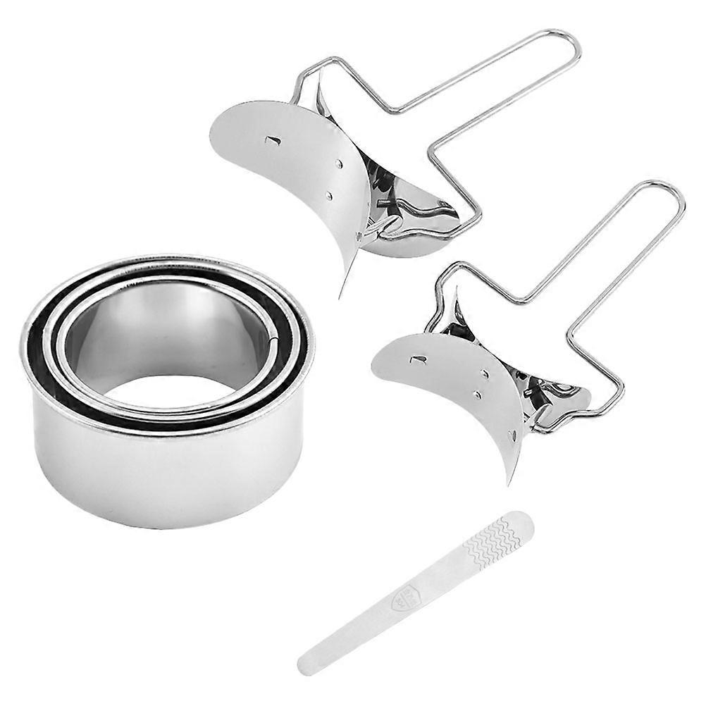 Homemade Cooking Aid, Dumpling Mold Set with Stainless Steel Construction