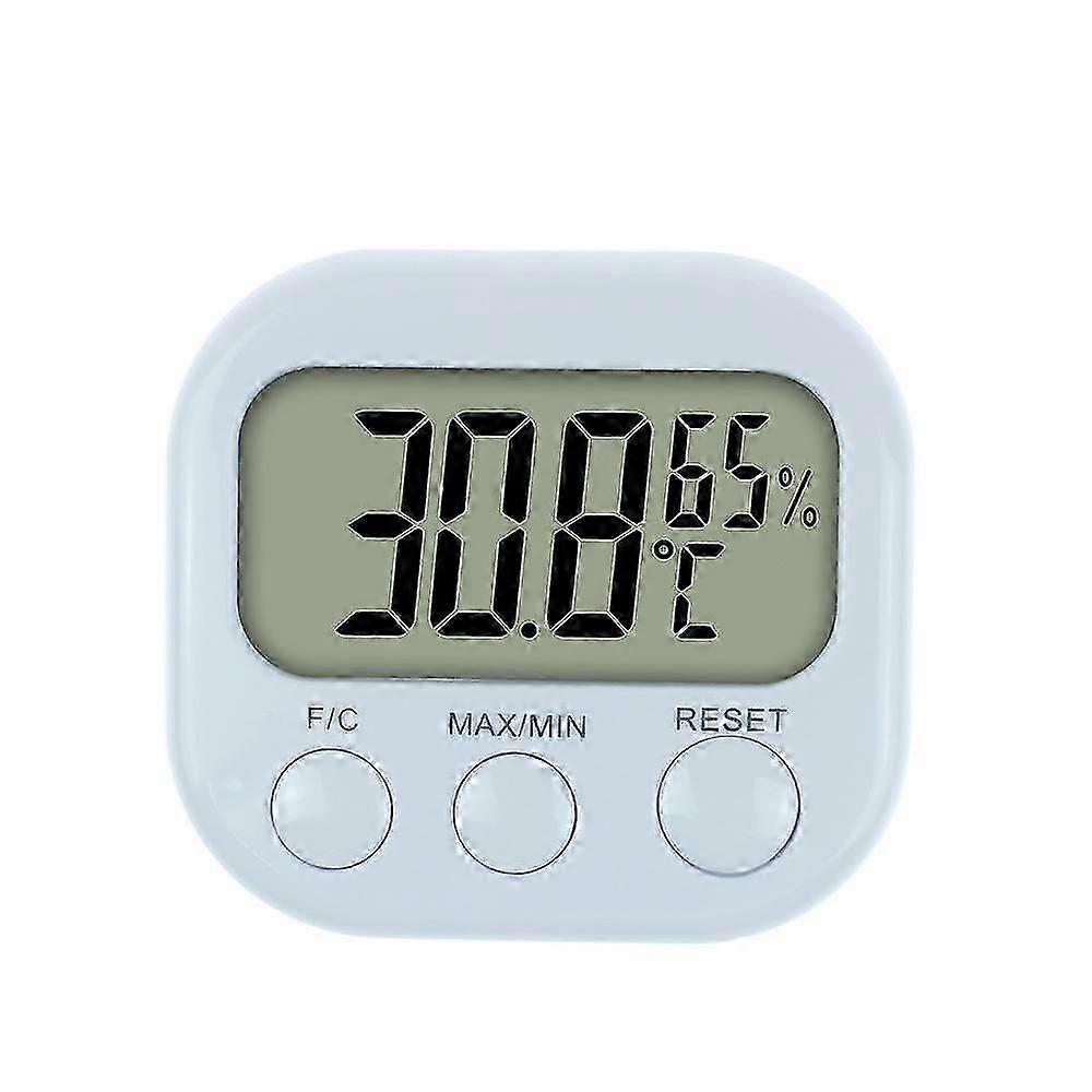 Indoor Thermometer Hygrometer - High Accuracy - Digital Temperature And Humidity Indicatorwhite1pcs