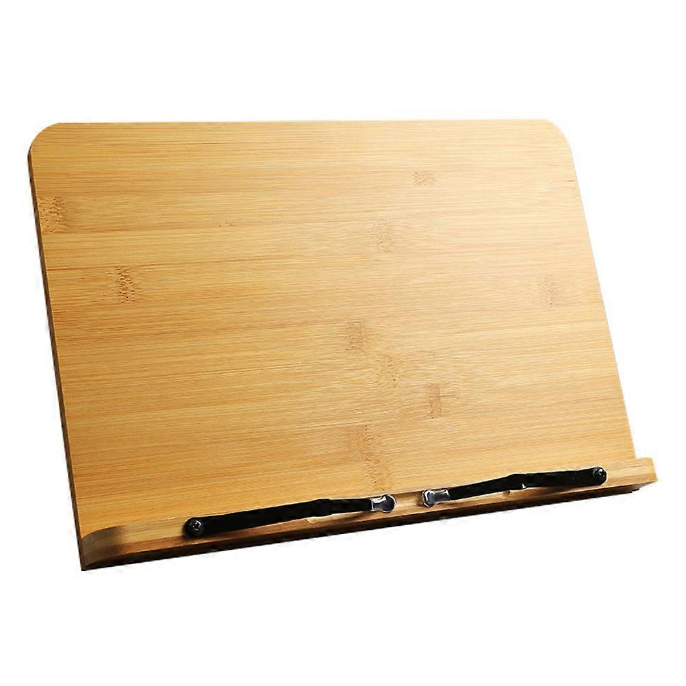 Adjustable Wooden Book Stand for Desktop Reading, Music Scores, Tablets, Study and Art Display