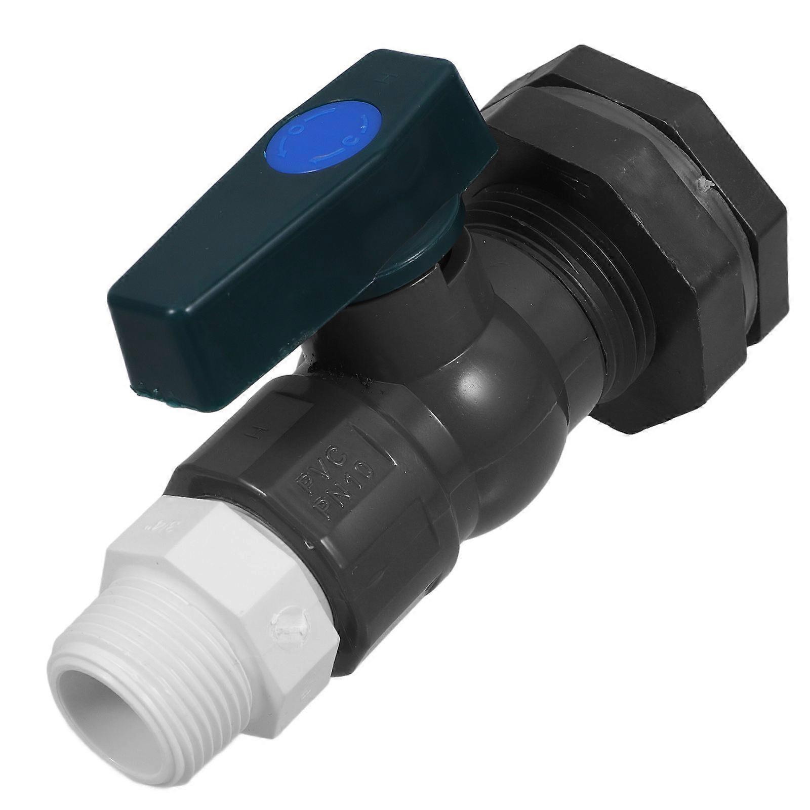 PVC Spigot Splitter Kit, Weather Resistant, Fits Most Rain Barrels and Tanks