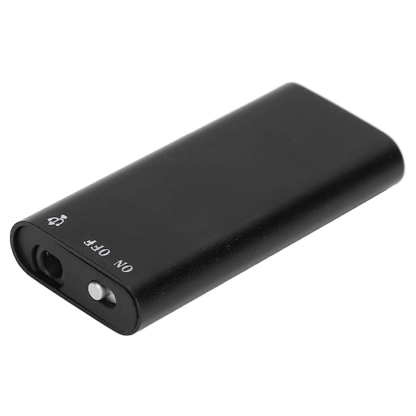 Mini Audio Voice Recorder Power Off Save Voice Activated Digital Sound Audio Recorder Long Standby with MP3 Playback 16G 