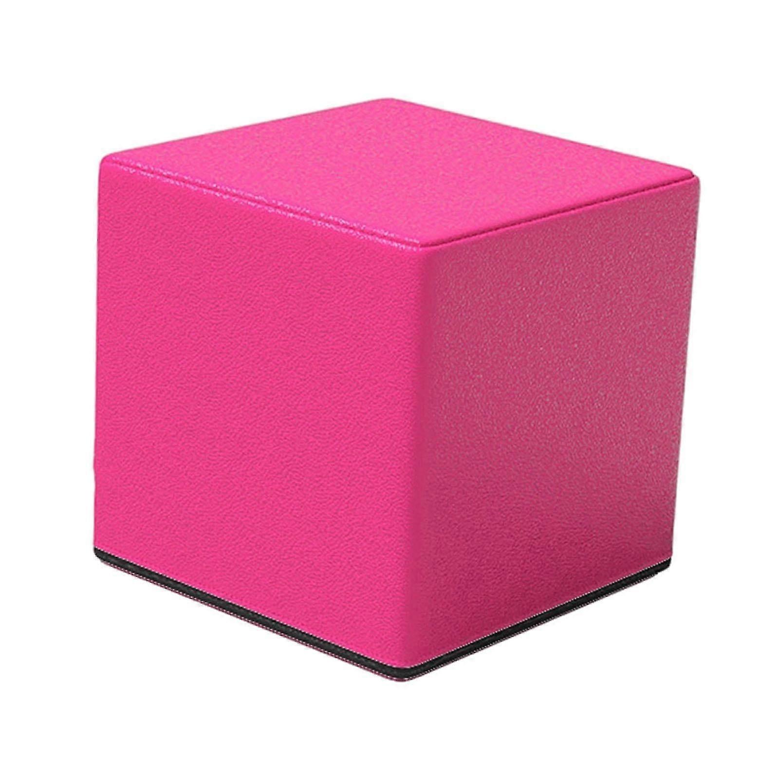 (Pink) Yoga Block For Stretching Square Exercise Brick For Workout Fitness Home Gym Blue