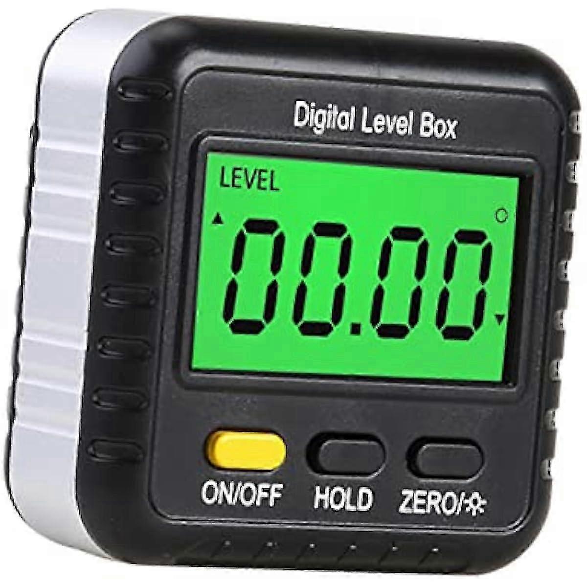 Digital Angle Finder Gauge with LCD Backlight for Carpentry, Building, Auto, Masonry