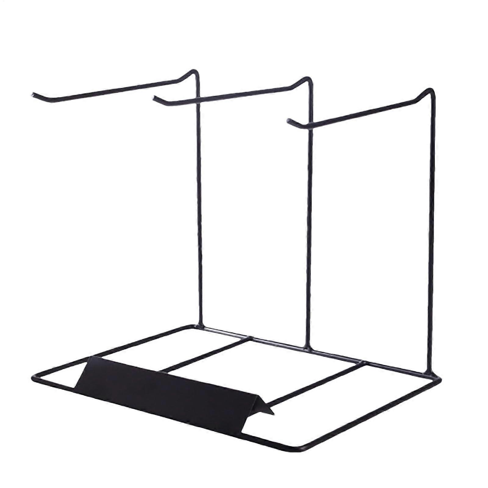 Black Storage Shelf Display for Necklaces Bracelets