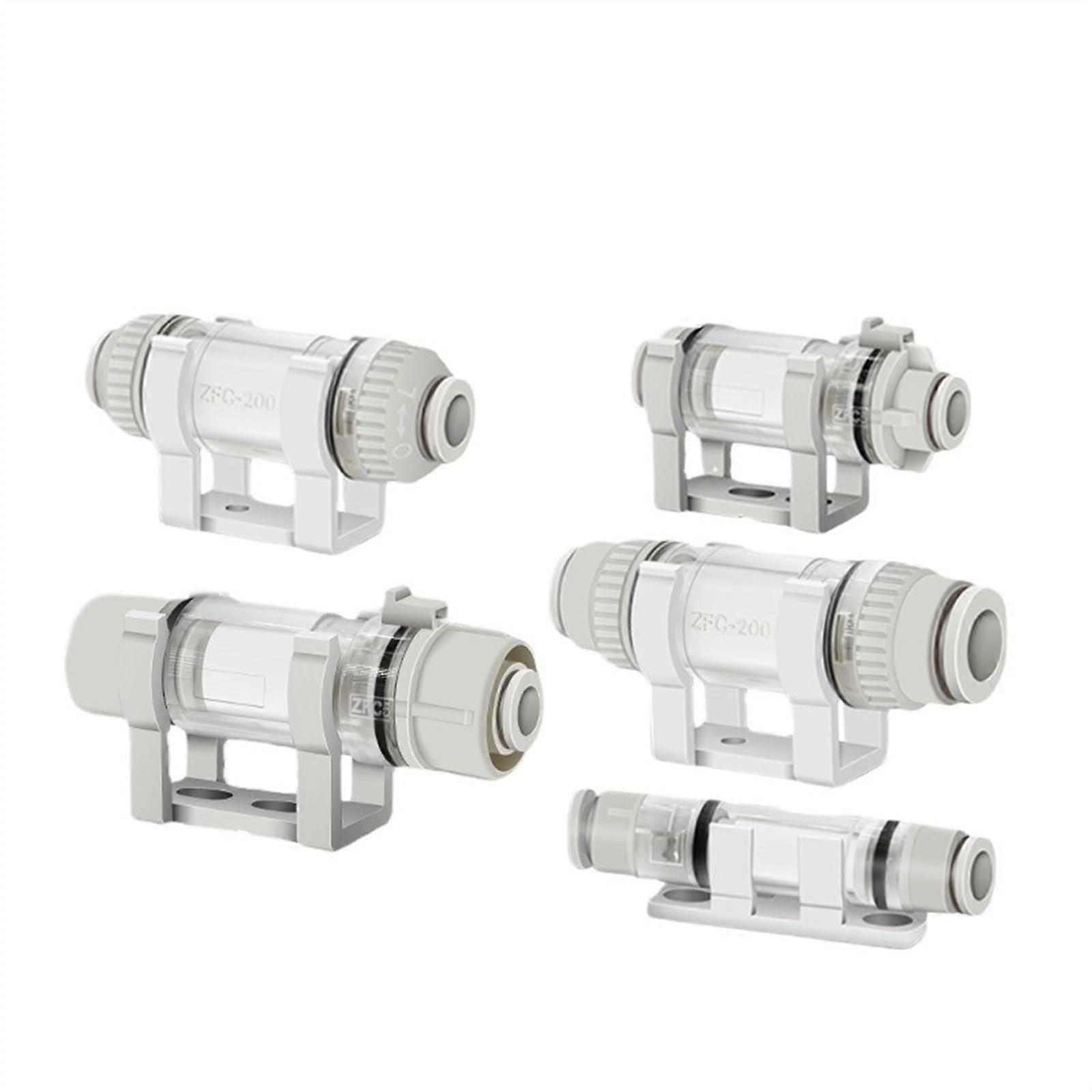 Pneumatic Vacuum Filter ZFC100-04B ZFC100-06B ZFC200-06B ZFC200-08B Filter Element Negative Pressure ZFC74-B 6mm Tube