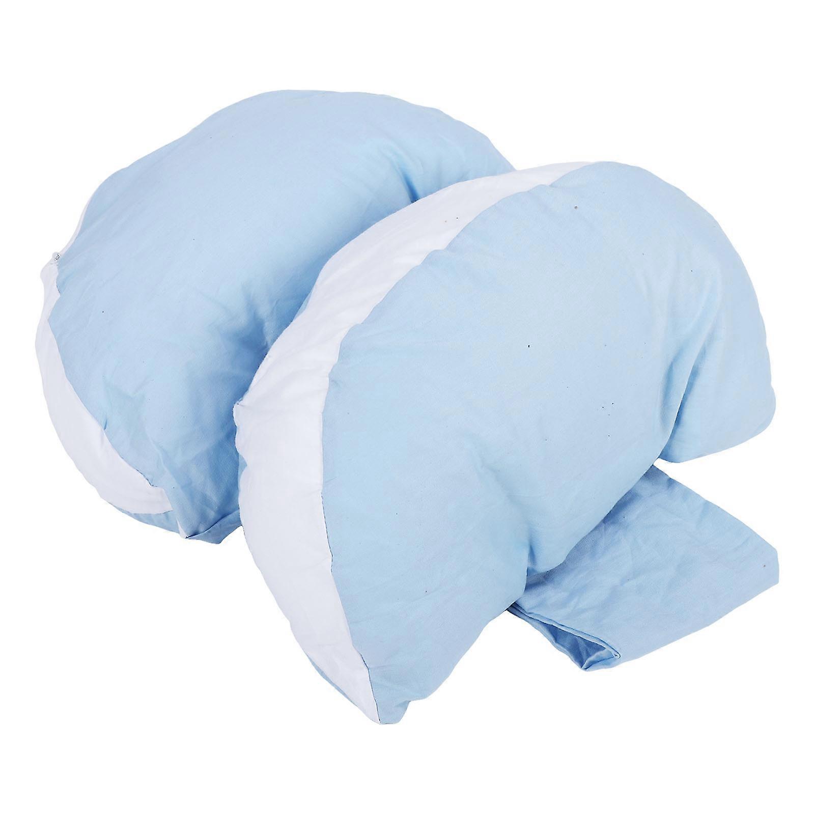 Graviditetsputer Myk bomull Gravid Støttepute Elastisk Ergonomisk Graviditet Kile Pute For Side Sove Type 1 