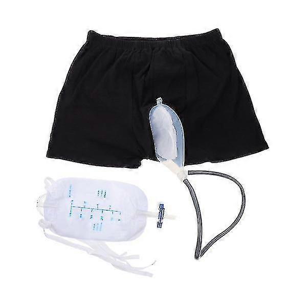 Anti-läckage inkontinensunderkläder för män med urinpåsar, Secure Fit (1 pack)