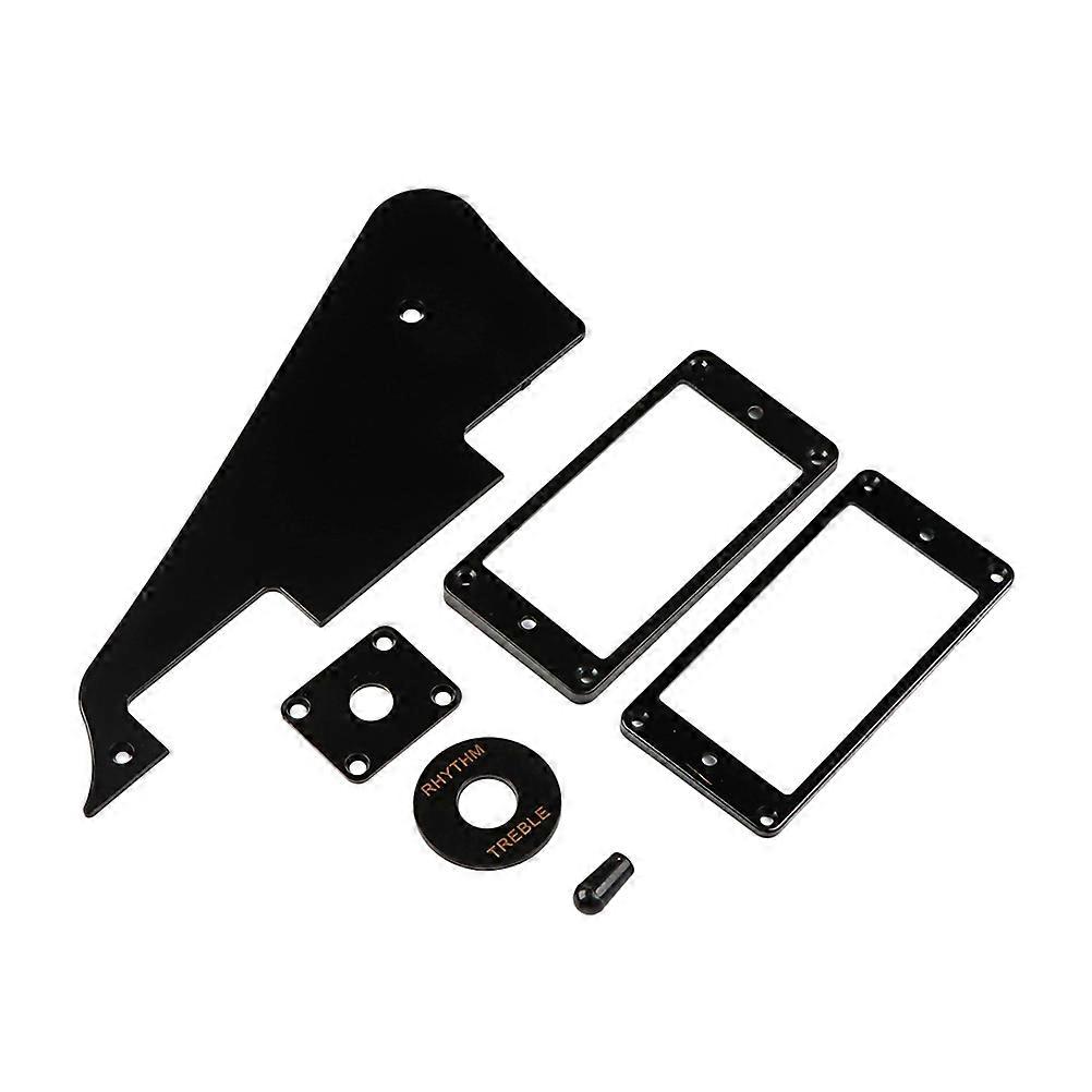 Durable Guitar Pickguard Plastic Scratch Plate for Acoustic Guitar 1Set