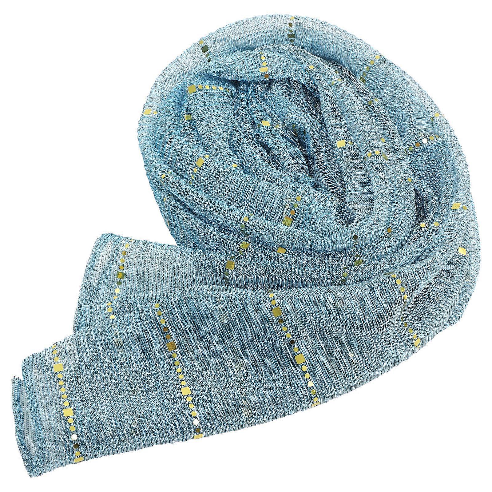 Here's a refined and engaging product description for your **Glitter Striped Shawl Scarf**:
✨ **Elegant & Versatile Glitter Striped Shawl Scarf