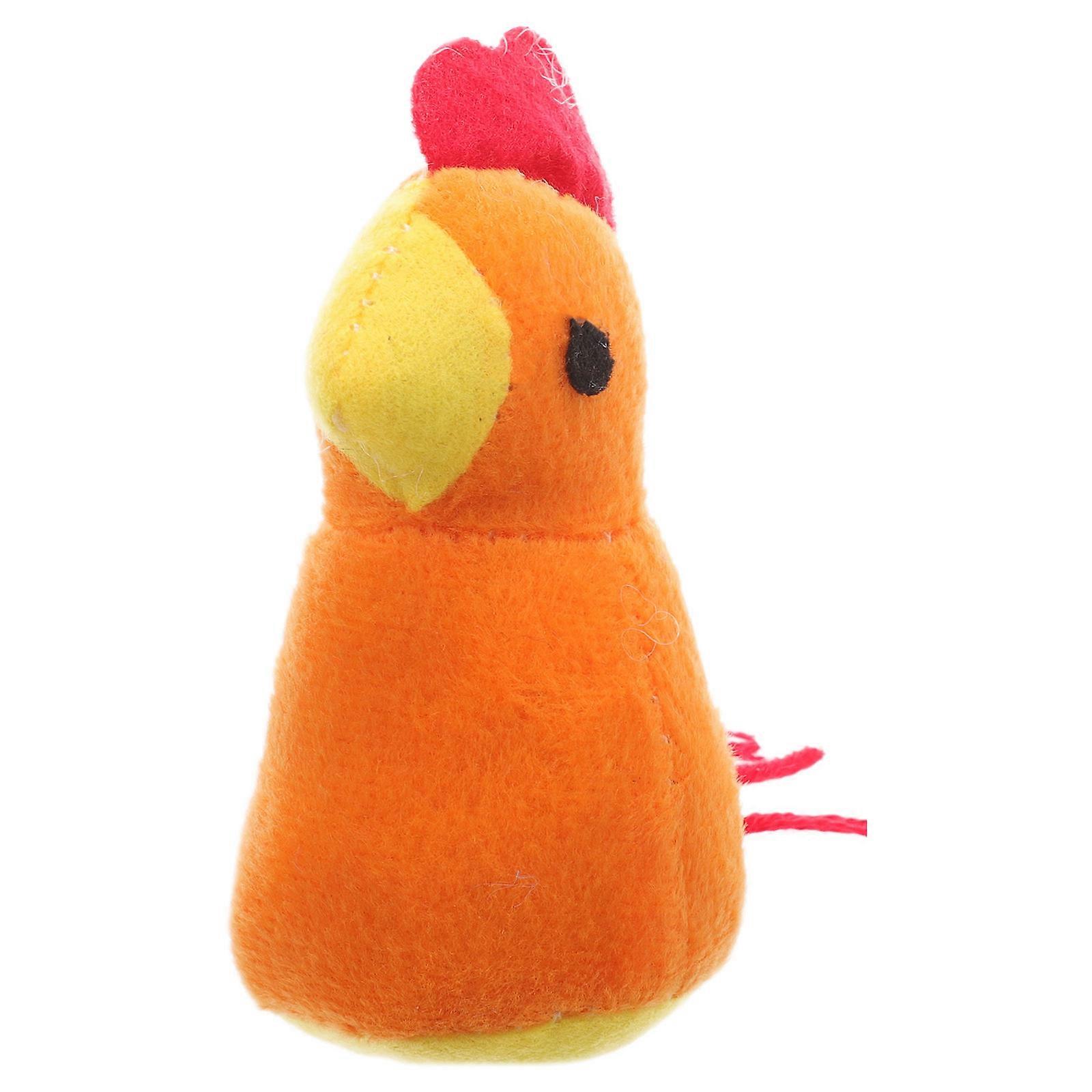 Stuffed Toy For Cats Plush Catnip Filled Chick Shaped Loneliness Reduction 1Pcs