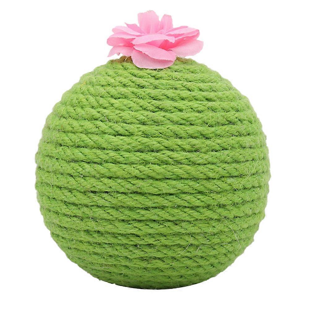 Cat Teaser Toy Interactive Cat Toy with Mint Ball for Indoor 1Set