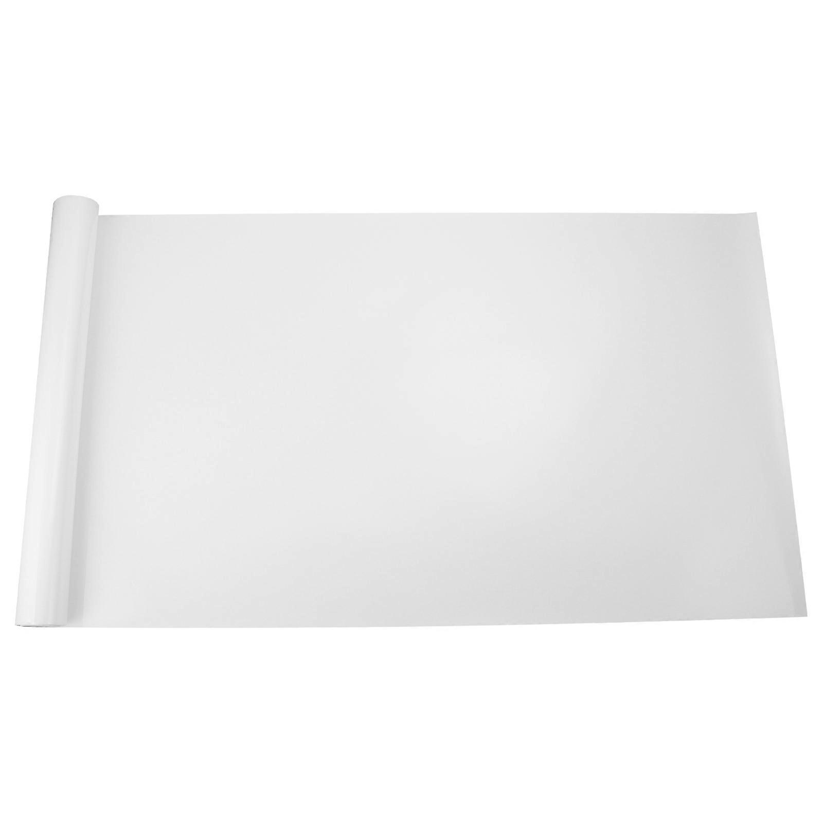 White Blackout Window Film for Privacy and Light Blocking 1 Set