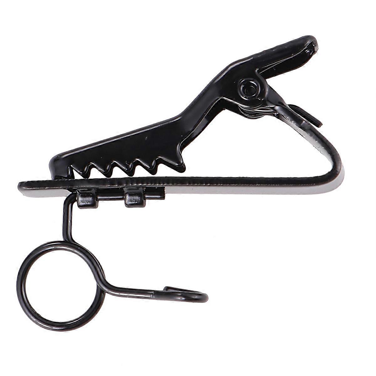Shirt Clip Microphone Universal Mini Lapel Lavalier Microphone Accessory Black 12Pack