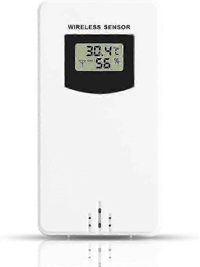 2025 New Weather Station Accessories, Wireless Sensor Probe Temperature Monitor Outdoor Replacement Sensor