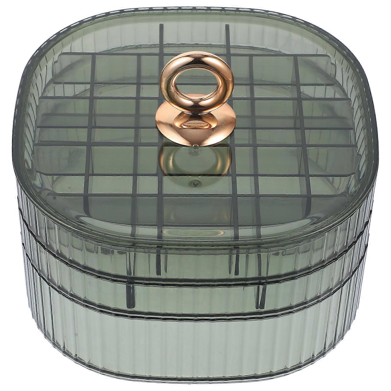 Jewelry Storage Box Stackable Square .20X15.20X13.50CM Storage Classification 1Set