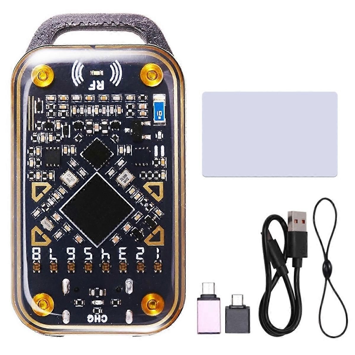 Chameleon Ultra RFID Smart Chip Reader Smart Card Emulator NFC Duplikator + UID-Karte 125 kHz 13,56 MHz I